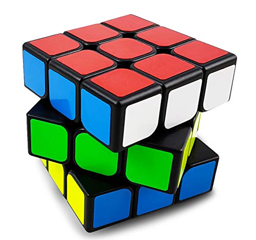 image for INTEGEAR Full Size Magic Speed Cube 3x3 Easy Turning and Smooth Play P