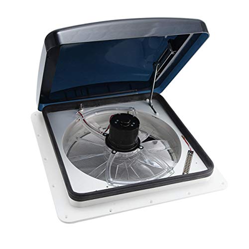ALAVENTE RV Roof Vent 3Speed Manual RV Vent Fan, 14" Electric