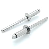 Snug Fastener 100 Qty Aluminum Blind Rivets (#6-6) 3/16