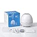 BlueHills Premium Essential Oil Diffuser with Remote Cute Aromatherapy Humidifier Large Capacity Coverage Area for Home Room Office Spa Long 12 hour Run Timer Mood Lights – White Wood Grain-S01-600MLthumb 2