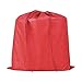 2 Pieces Thick Non-woven Dust Bag Beam Port Drawstring Pouch(Red)