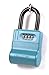 ShurLok SL-600W Numbered Key Storage Combination Lock Box, Blue