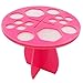 GreatStyler Collapsible Air Drying Makeup Brush Organizing Tower Acrylic Brush Holder Tree Rack Holder Cosmetic Tool Holder