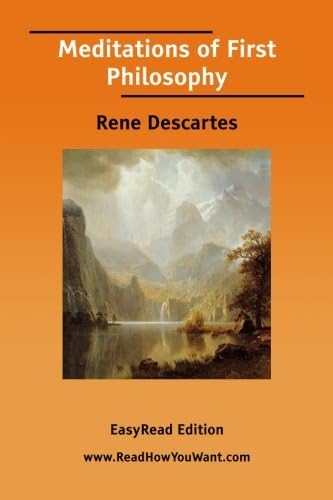 Meditations of First Philosophy [EasyRead Edition] Paperback – Large Print, 1 Oct. 2006