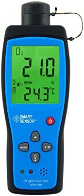 Professional Tester Smart Sensor AR8100 Handheld Precision Oxygen Detectors O2 Digital Tester