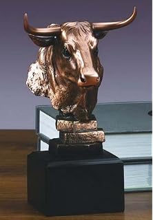 Image result for bronze bull head trophy