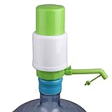 Drinking Water Pump, Iusun 5 Gallon Bottled Drinking Water Hand Press Manual Pump Dispenser (Green)