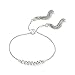 Ross-Simons Italian Sterling Silver Link and Tassel Bolo Bracelet