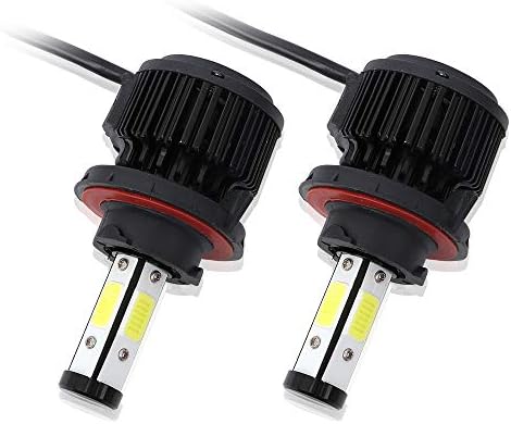 H13 LED Headlight Bulbs Conversion Kit 120W 6000K 32000LM High/Low Beam Bulb - Extremely Bright - 2 Pack - 2 Yr Warranty