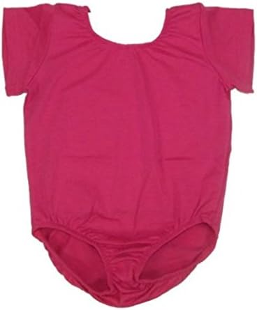 Rush Dance Toddler Kids Ballet Class, Gymnastics Recital Short Sleeves Leotard