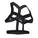 iiniim Mens Sexy Harness Belt Body Chest Lingerie Nylon Elastic Shoulder Strap Punk Gothic Rave Clubwear Black One Size