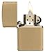 Zippo Lighter Solid brass with brushed finishthumb 3