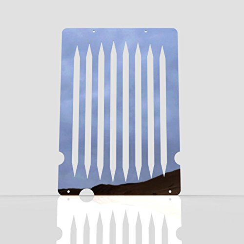 image for Blade Polished Stainless Radiator Grill Guard fits: 1986-2006 Kawasaki