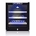 Game Room Mini Wine Refrigerator | Bar Fridge | KingsBottle 11 Bottle Storage Free Standing compatible Wine Fridge - KBU52WBP