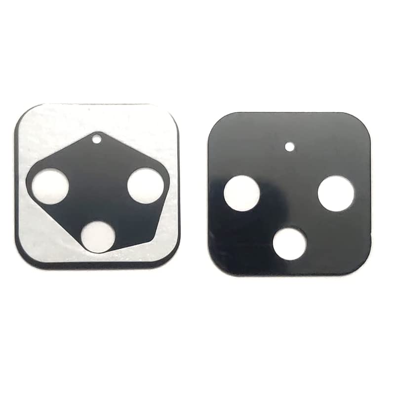 2x Rear Back Camera Glass Lens Replacement Compatible With Google Pixel 4A 5G 6.2" Black（not fit 4A)