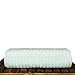 Luxury Hotel & Spa Towel Turkish Cotton Ribbed (Bath Towel - Set of 4, White)