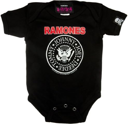 Sourpuss The Ramones Logo One Piece (3-6) Black
