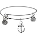 Bangle Bracelet and Anchor Charm
