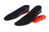 FreshGadgetz PU adjustable Air Cushion Height Increasing Insoles for Boots and Shoes 3 - 5 cm For All Day Wear
