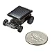 Tzou  Lot 5 pcs Smallest Mini Solar Power Robot Toy Car Auto for Children Kids Funny