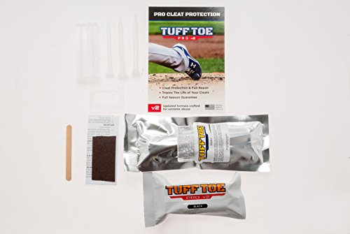Tuff Toe Pro V2 Fastpitch (White) Softball Cleat Guard | Pitcher's Shoe Protector - Thumbnail 7