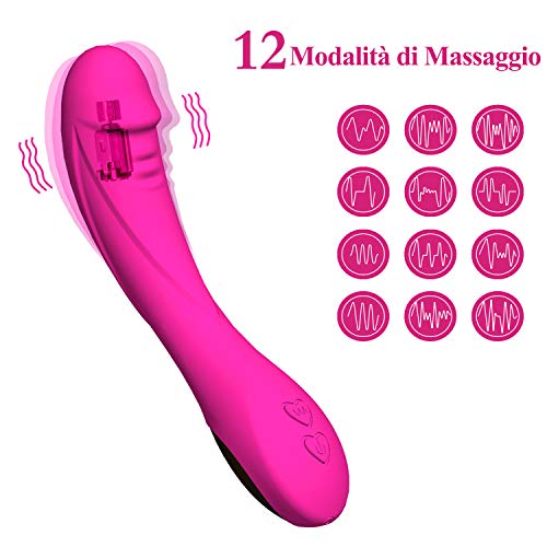 Massaggiatore-Elettrico-20-Potenti-Modalita-di-Vibrazione-Massaggiatore-Wireless-Silenzioso-Senza-Fili-Ricaricabile-USB-IMPERmeabile-al-100