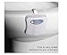Motion Activated Toilet Night Light, NnxDeal LED Toilet Seat Light, Glow Bowl Auto Motion Sensor Detected Waterproof Colorful for Home Bathroom Washroom WC with 8 Colors Changing