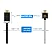 CableCreation Ultra Thin HDMI Cable Male to Male, 6ft 4K HDMI High-Speed Slim Low Profile Cable, Support 3D, 4K@60Hz, Audio Return Channel(ARC) for PS4, PS5, X-Box, Nintendo Switch etc, Braided, 1.8M