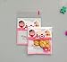 ONOR-Tech 100 PCS Lovely Cute Bowknot OPP Self Adhesive Cookie Bakery Candy Biscuit Roasting Treat Gift DIY Plastic Bag (Lovely Girl)