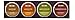 PolyScience The Smoking Gun Woodchips, Mesquite, Hickory, Applewood and Cherrywood, Set of 4