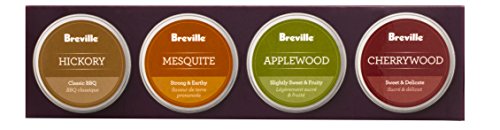 PolyScience The Smoking Gun Woodchips, Mesquite, Hickory, Applewood and Cherrywood, Set of 4