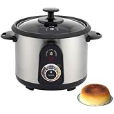 Persian Iranian Afghani Tahdig Crispy Automatic Rice Cooker Maker Non Stick Glass Top 10 Cup