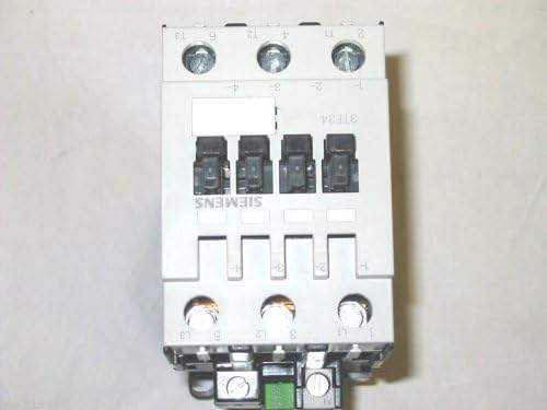 FURNAS ELECTRIC CO 3TF3400-0BB4 CONTACTOR, 32AMP, 3POLE, DC Operation, Screw TERMINALS, 24VDC