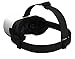 Uniify Verge Lite VR Headset UV004: 3D Virtual Reality Headset Glasses for iPhone 6/Plus, Galaxy S7, Note 6 Compatible with Google Cardboard and Daydream, White