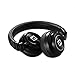 Headphones, Red Ant R490 On-Ear Lightweight Headphones with Mic and Detachable Cable 3.5MM Jack (black)