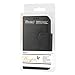 Reiko 3-in-1 Wallet Case for Alcatel One Touch Fierce 7024W - Retail Packaging - Black