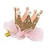 2017 Hot Cute Kids Toddler Girls Princess Hairpin Elastic Flower Crown Headwear by FEITONG