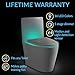 Toilet Light Motion Detection with 16 LED Colors, Sensor Led Toilet Bowl Light - Night Glowbowl Light Detection - As Seen on TV & Great Gift for Mom, Dad, Kids or Potty Training (1 Pack)