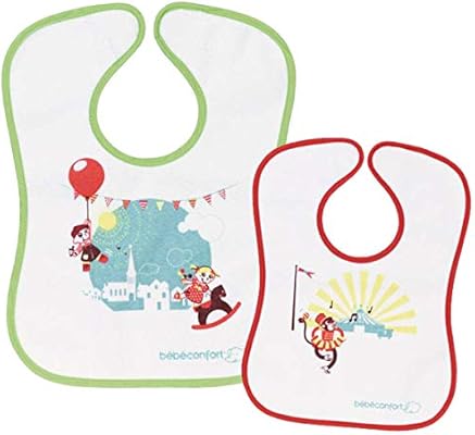 bibs with plastic lining