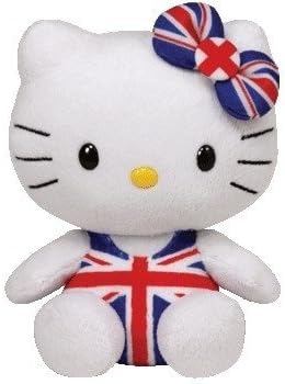 Ty Uk Hello Kitty - Union Jack by TY BEANIE BABIE