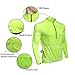 Spotti Men's Cycling Bike Jersey Long Sleeve with 3 Rear Pockets - Moisture Wicking, Breathable, Quick Dry Biking Shirt Yellow