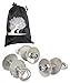 Tire Swing Hardware Kit - Make memories for your kids, Contains 3 Heavy-Duty Stainless Steel Eye Bolts with Flat Washers and Nylon Locking Nuts that Resist Rust
