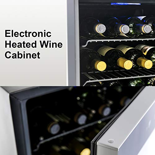 KUPPET 36 Bottle Wine Cooler, Counter Top Wine Cellar/Chiller with