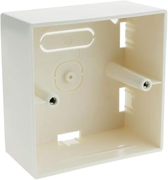 BeMatik - Caja de Superficie de 80x80x42mm: Amazon.es: Electrónica