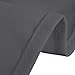 LinenTablecloth Rectangular Polyester Tablecloth, 60-Inch by 102-Inch, Charcoal