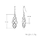 S925 Silver Earrings Enjoit Celtic Knot Drop Dangle Twist Wave Symbol Inifity Ear Loops For Womens
