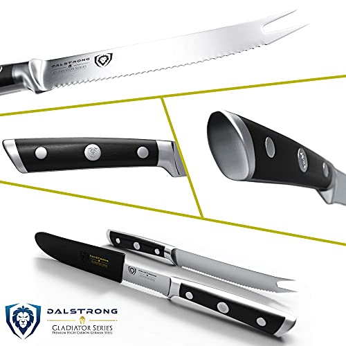 DALSTRONG Tomato Slicing Knife Gladiator Series 5" Serrated