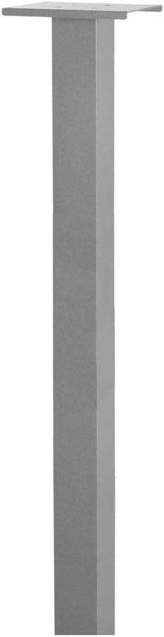 dVault Top Mount/In Ground Post for Weekend Away/Mail Protector Gray