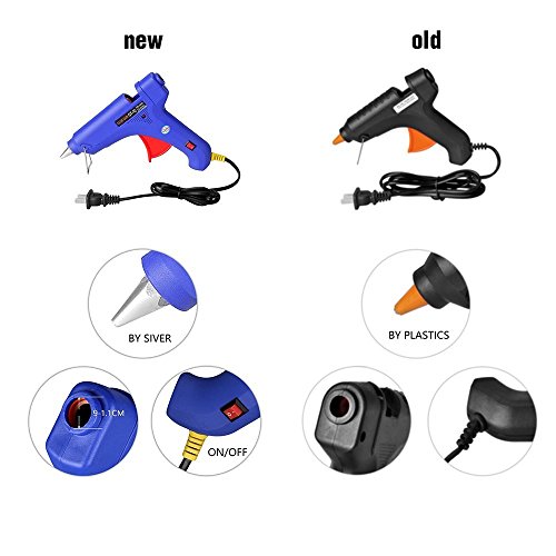 HiYi Power Tools Paintless Dent Repair Tools Kits Hot Melt High Temperature Industrial Glue Gun 100-Watt 100V-240V Wall Plug - Thumbnail 6