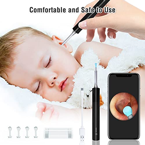 Ear Wax Removal Endscope 1080P FHD WiFi Ear Scope,Wireless iPhone Ear